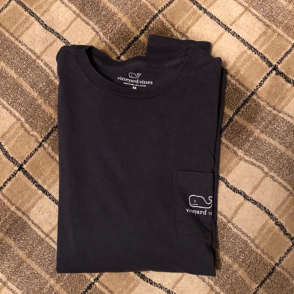 Men’s Vineyard Vines Long Sleeve Black Size M